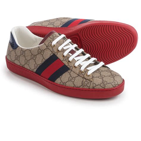 gucci velcro ace sneakers|gucci ace gg suede sneakers.